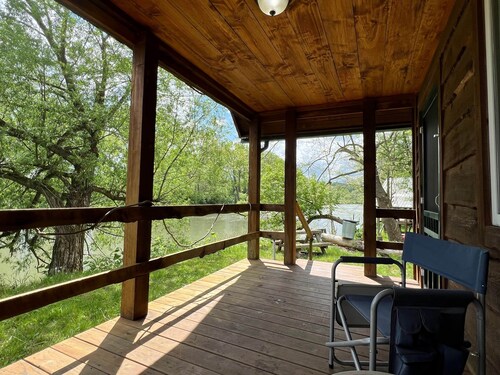 :)River Getaway LogCabin | 4ComfyQBed +Electric #3