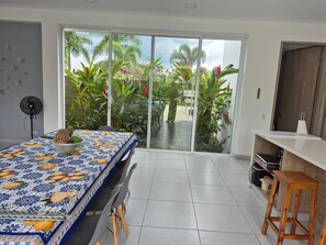 Dining - Spacious 4-Bedroom Country House with a Pool, Jacuzzi, and Lush Gardens (Restrepo)