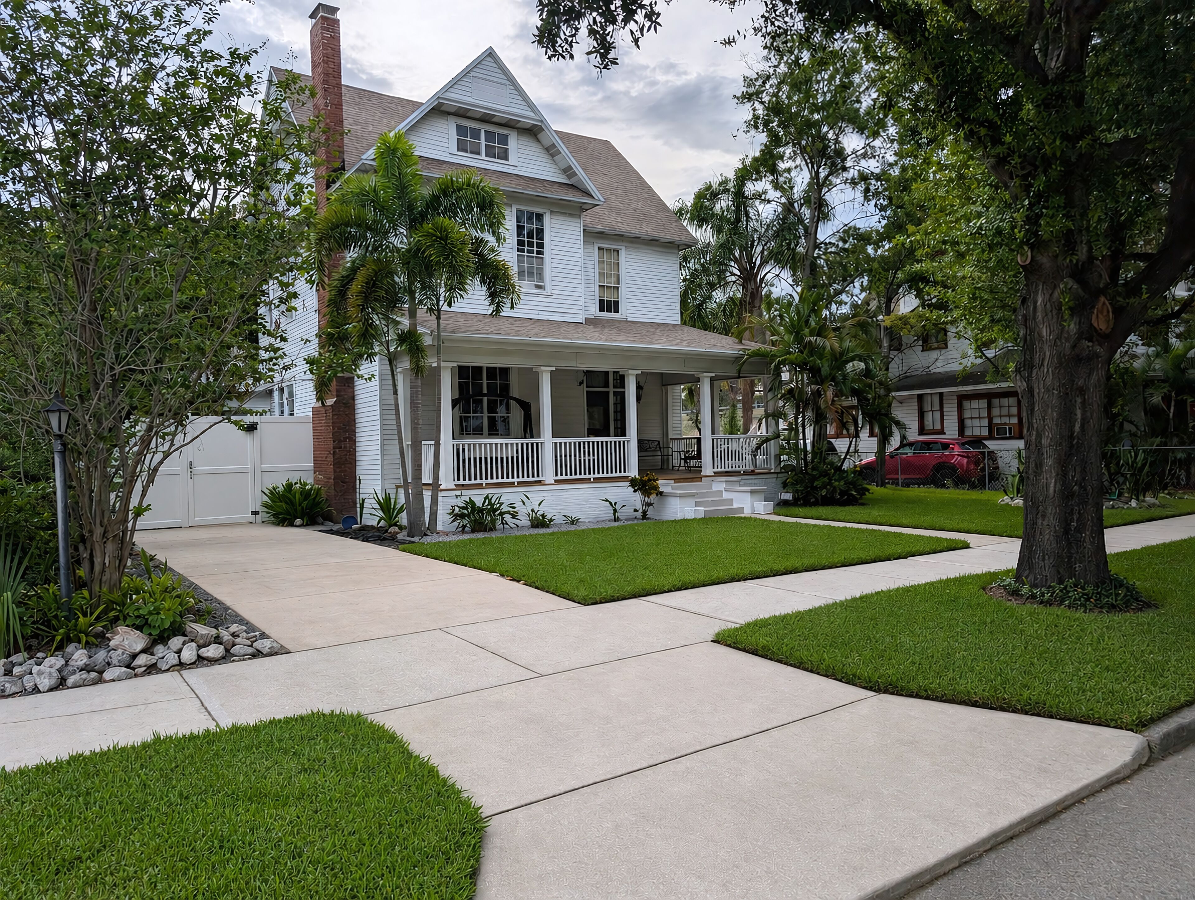 Front of property