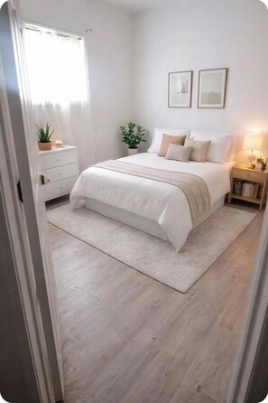 Wi-Fi de cortesia, roupa de cama
