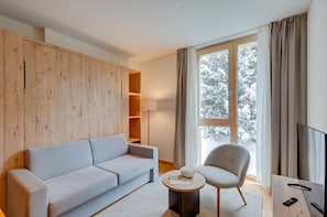 Living room - Residenza Tilia 204 San Bernardino Alpine Apartments, San Bernardino, Switzerland (San Bernardino)