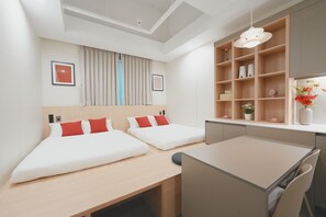 Habitación familiar con 2 camas individuales | Wifi gratis 