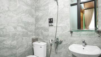 Bungalow, Lake View | Bathroom | Shower, free toiletries, hair dryer, toilet paper