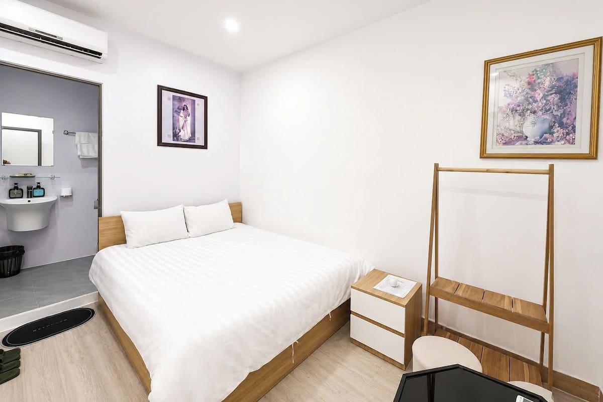 Habitación estándar doble | Tabla de planchar con plancha y wifi gratis