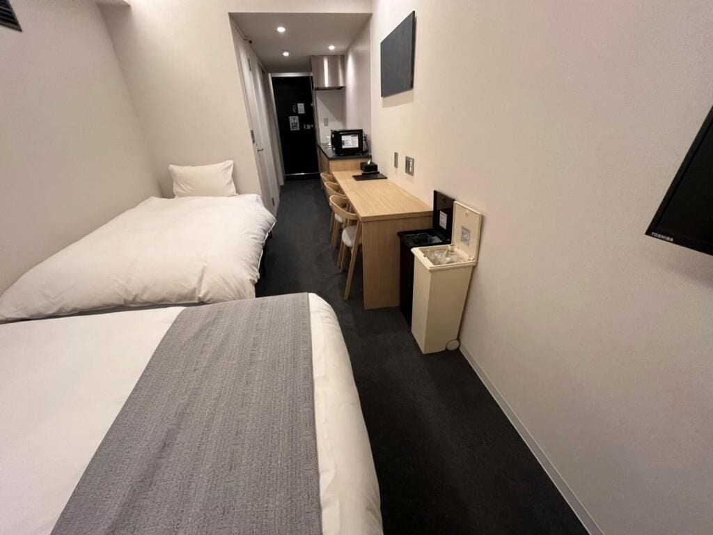 Appartement, 3 eenpersoonsbedden