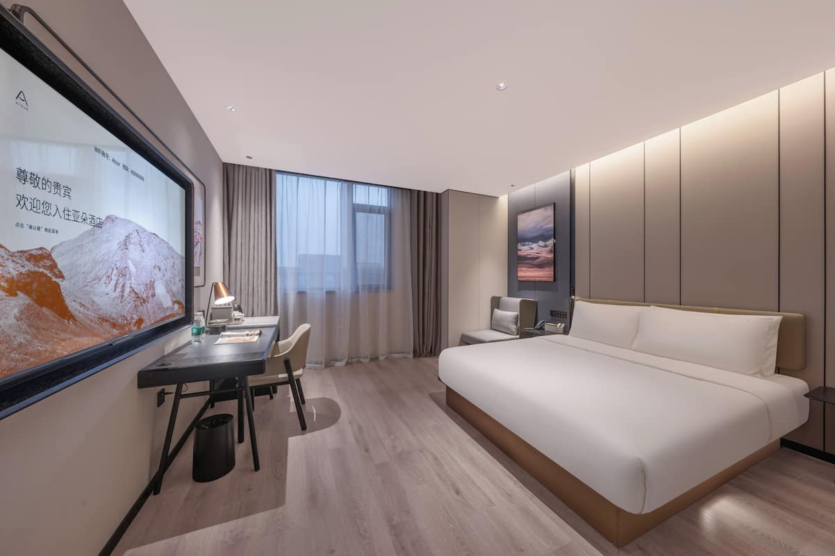 Doppelzimmer, Stadtblick | Verdunkelungsvorhänge, kostenloses WLAN