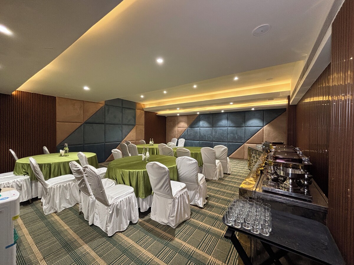 Elegant banquet space at Skyline Palace Jorhat
