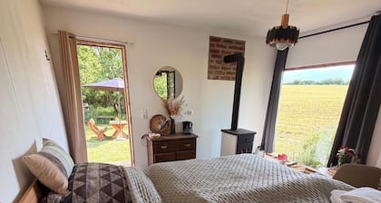Tiny House with Sauna and Hot Tub: Nature, Relaxation, Peace, Wellness