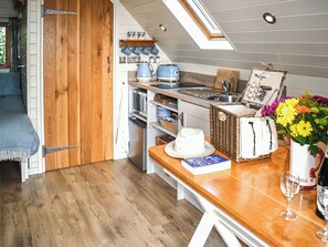 Kitchen area | Kingfisher - Otter Pods Glamping Park, Sidmouth - Kingfisher - UK52266 (Sidmouth)