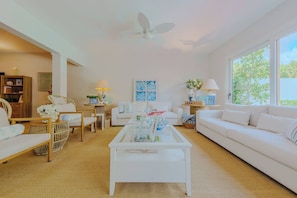 House, 3 Bedrooms, Private Pool | Living area
