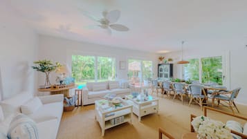 Maison, 3 chambres, piscine privée | Salle de séjour