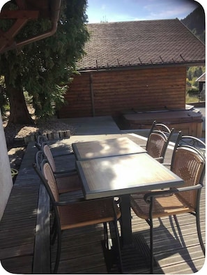 Restauration en plein air