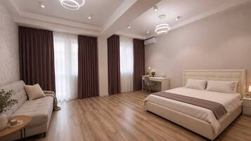 Apartamento Confort, Aire acondicionado, vistas a la ciudad | Tabla de planchar con plancha y wifi gratis