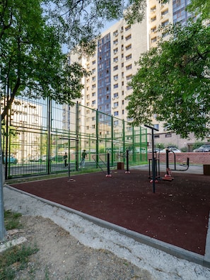 Front of property - Spacious 4-room apartment (Almaty)