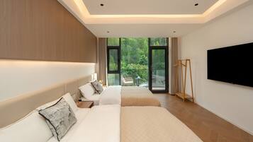 Deluxe Double Room, Beach View | WiFi (free)