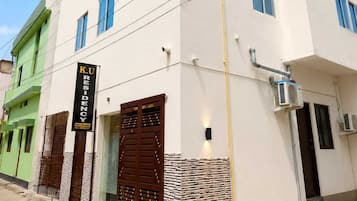 Fassade der Unterkunft