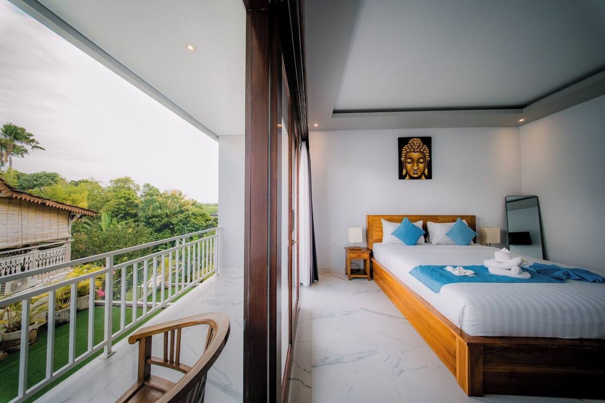 Standard-Doppelzimmer, Gartenblick
