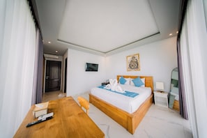 Kahden hengen deluxe-huone, näköala puutarhaan | Silitysrauta/-lauta, ilmainen Wi-Fi