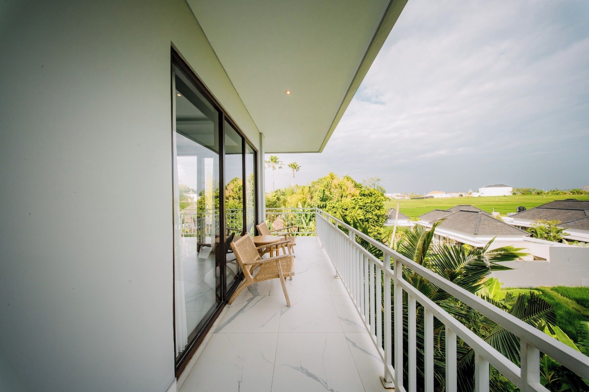 Deluxe-dobbeltværelse - udsigt til have | Udsigt fra værelset