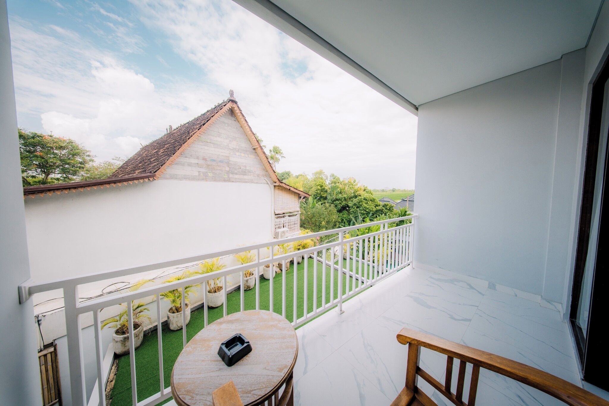 Standard Double Room, Garden View | View from room