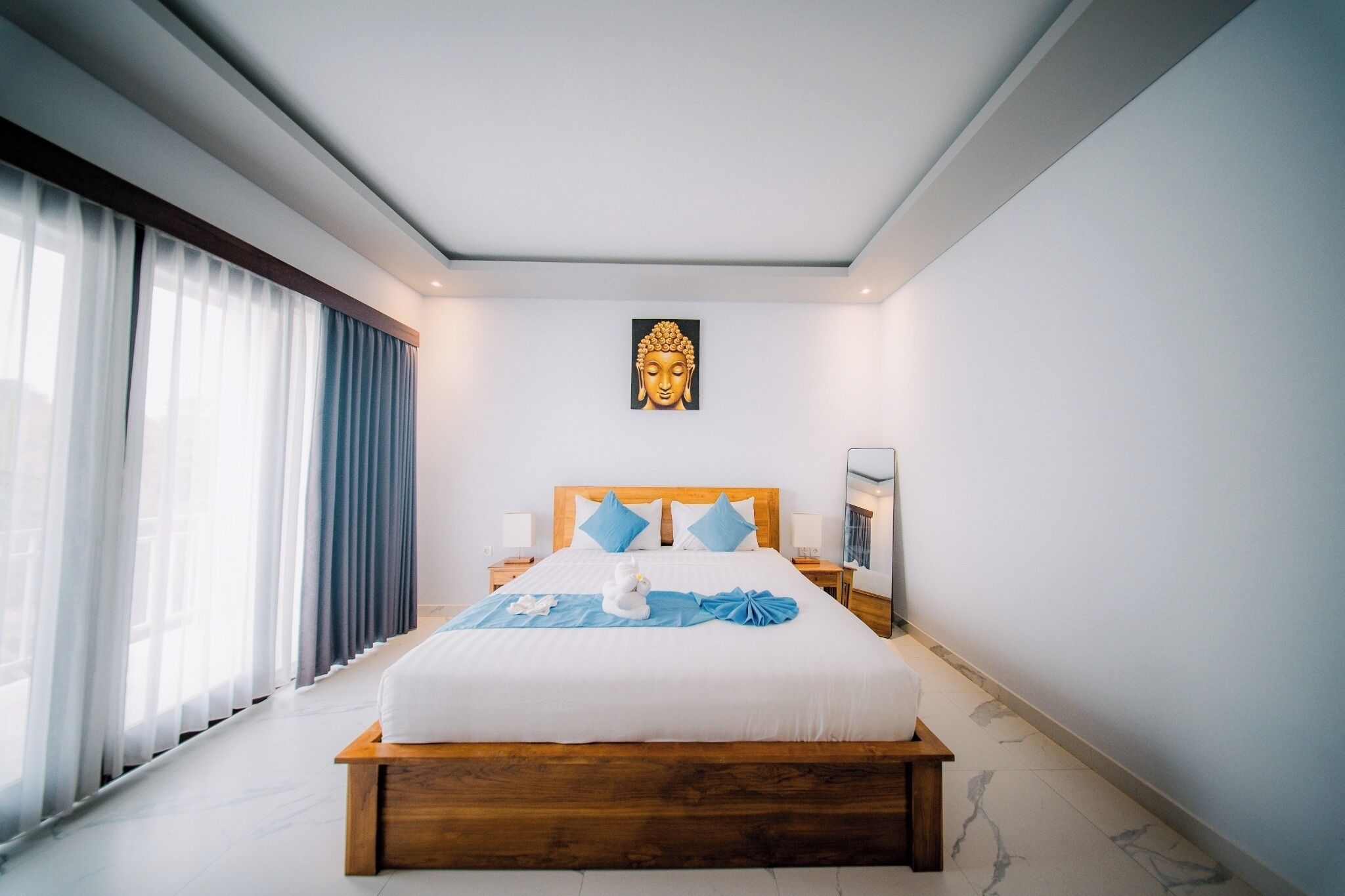 Standard Double Room, Garden View | Iron/ironing board, WiFi (free)