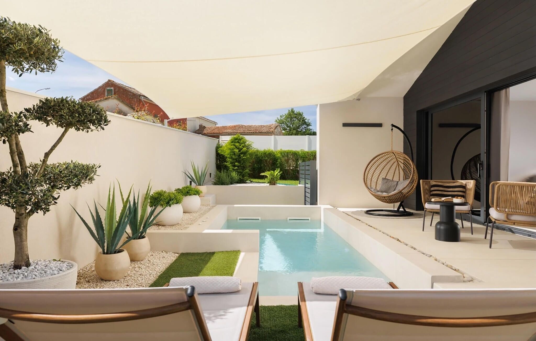 Piscine chauffée
