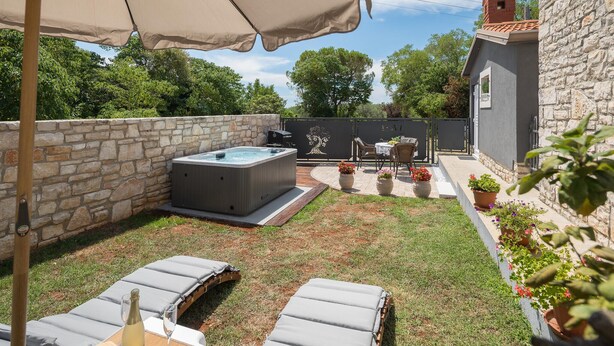 Terrace/patio - Cozy home in Umag with WiFi (Umag)