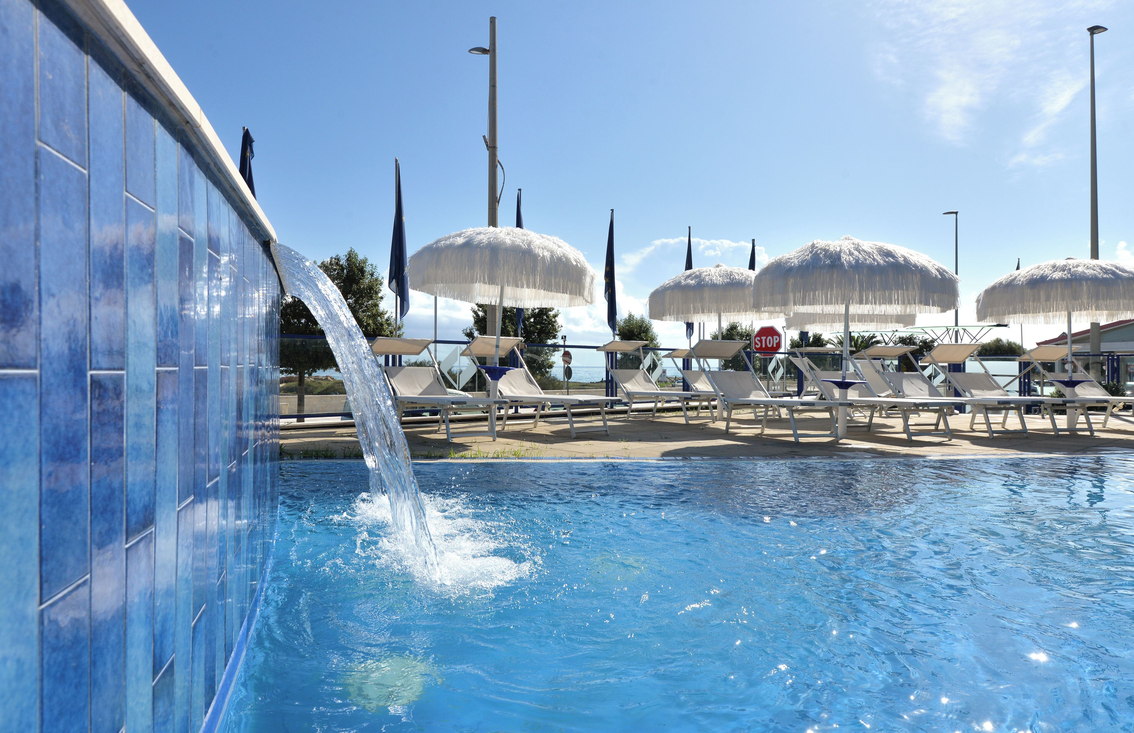 Seasonal outdoor pool