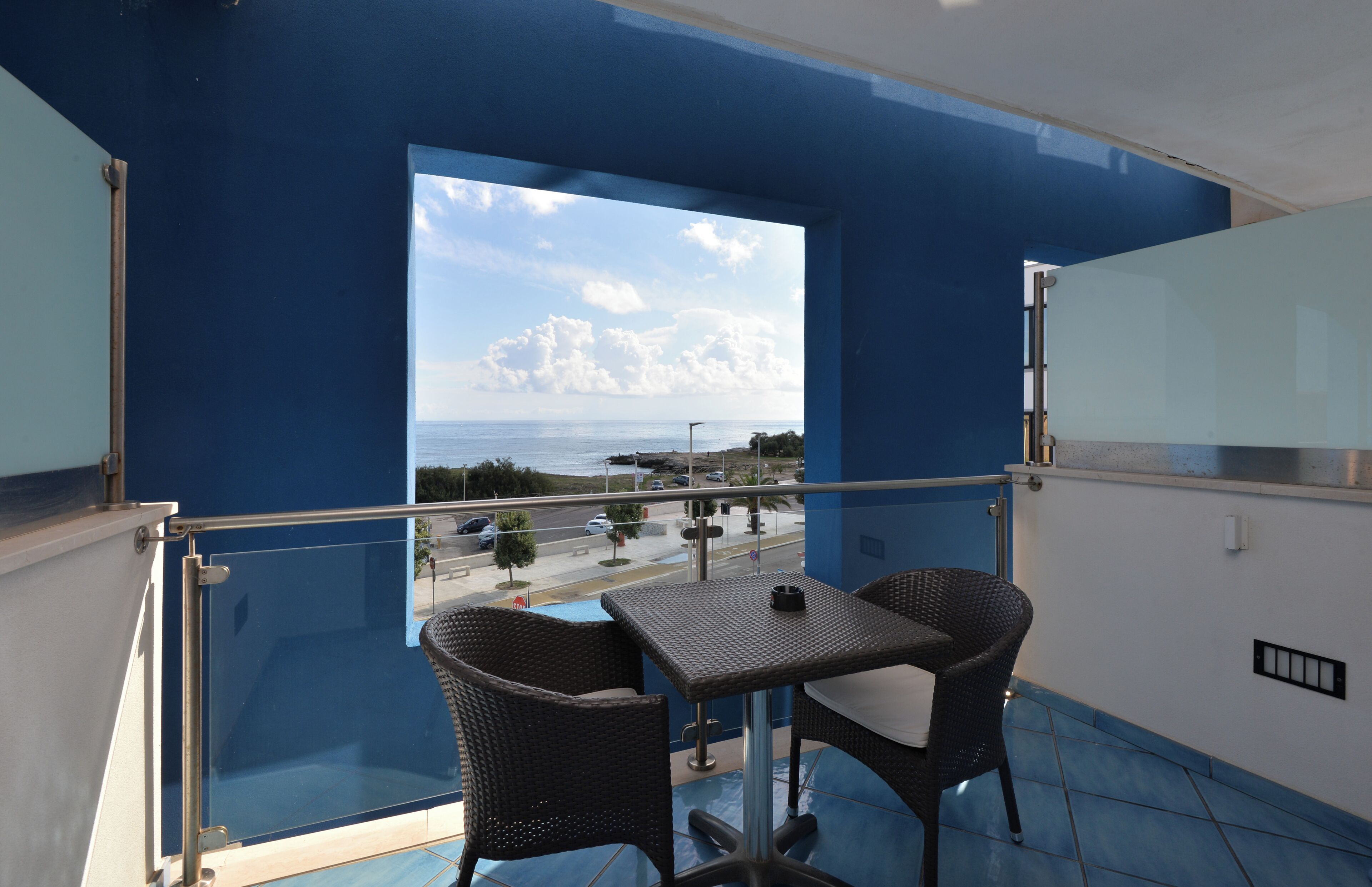 Deluxe Triple Room, Balcony, Sea View | Beach/ocean view