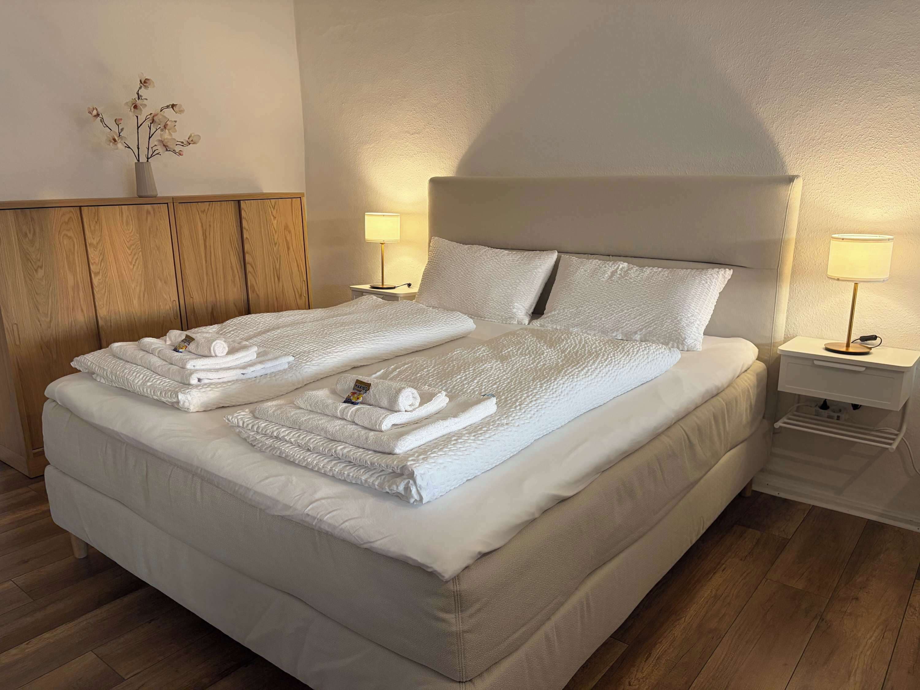 Wifi y ropa de cama