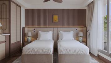 Free minibar items, in-room safe, free WiFi, bed sheets