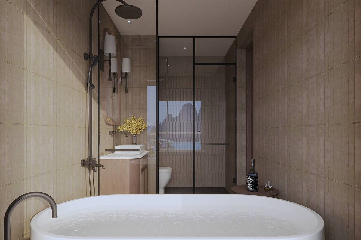 Deluxe Suite, Balcony, Sea View | Bilik Mandi | Kelengkapan dandanan diri percuma, selipar, sabun, syampu 