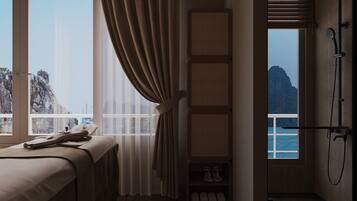 Hot stone massages, Swedish massages, Thai massages, 1 treatment room