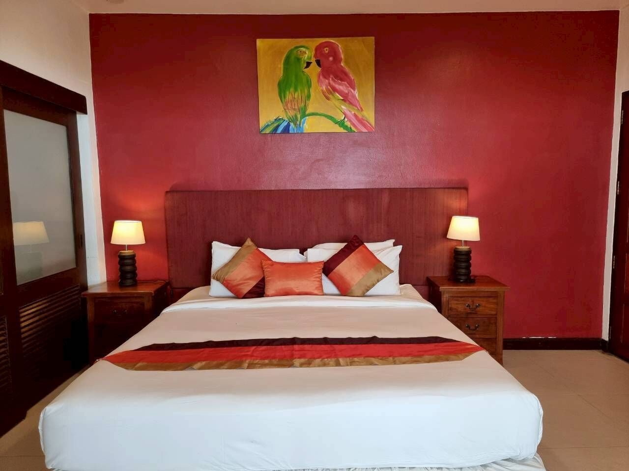 Villa Confort, vista al jardín | Tabla de planchar con plancha y wifi gratis 