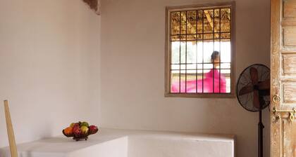 Solitude in a Natural Home with Indian Cows and Local Food in the Aravali Hills