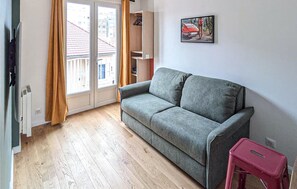 Living area - Studio en plein centre-ville (Le Touquet-Paris-Plage)