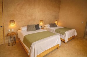 2 chambres, bureau, lit de bébé portatif, accès au Wi-Fi (inclus)
