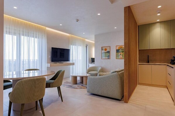 Business Apartment | Living area