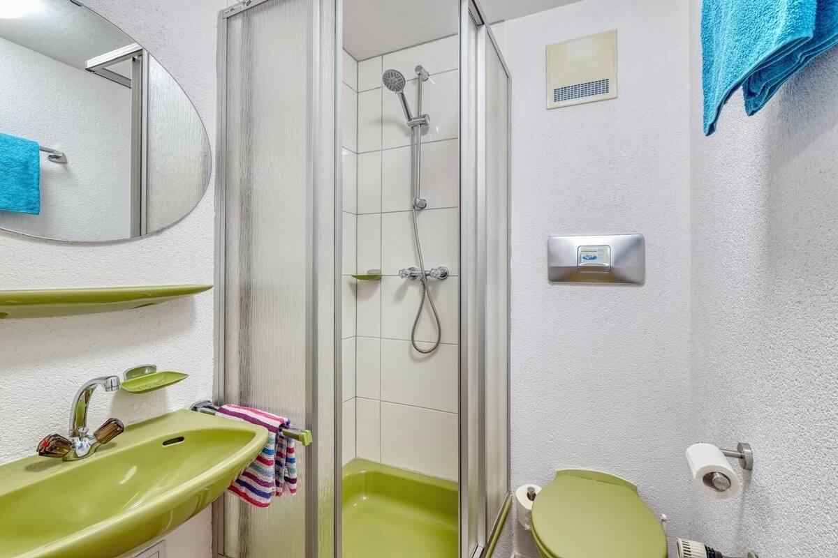 Single Room | Bathroom | Shower, hair dryer, towels, soap