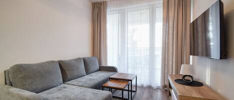 Apartment, Balcony | Living room