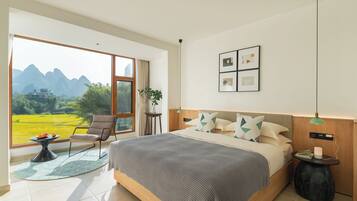 Comfort Double Room, Mountain View | Desk, laptop workspace, free WiFi