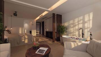 Superior Twin Room, Courtyard View | Premium bedding, down duvets, minibar, blackout curtains