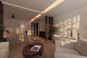 Superior Twin Room, Courtyard View | Premium bedding, down duvets, minibar, blackout curtains - Zhiyu Designer Homestay (Deqin)