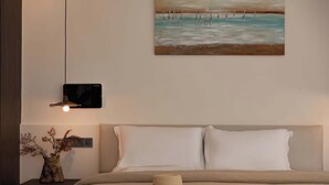 Senior Double Room, Balcony, Courtyard View | Premium bedding, down comforters, minibar, blackout drapes