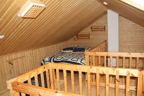 Cabin, 1 Bedroom, Slope side | Iron/ironing board, travel crib, WiFi (free), bed sheets - Cozy1BR Log Cabin in Levi with Sauna (Kittilä)