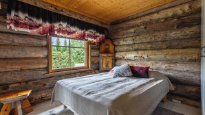 Cabin, 1 phòng ngủ, cạnh sườn núi | Bàn ủi/dụng cụ ủi quần áo, nôi/cũi di động 