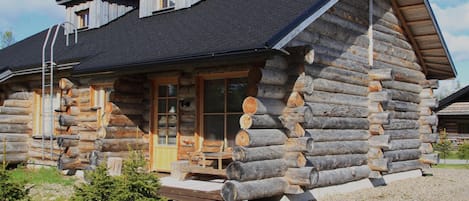 Chalet rustique, 1 chambre, côté piste de ski | Extérieur