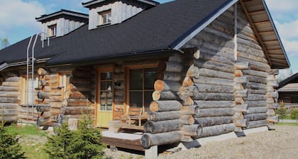 Cozy1BR Log Cabin in Levi with Sauna