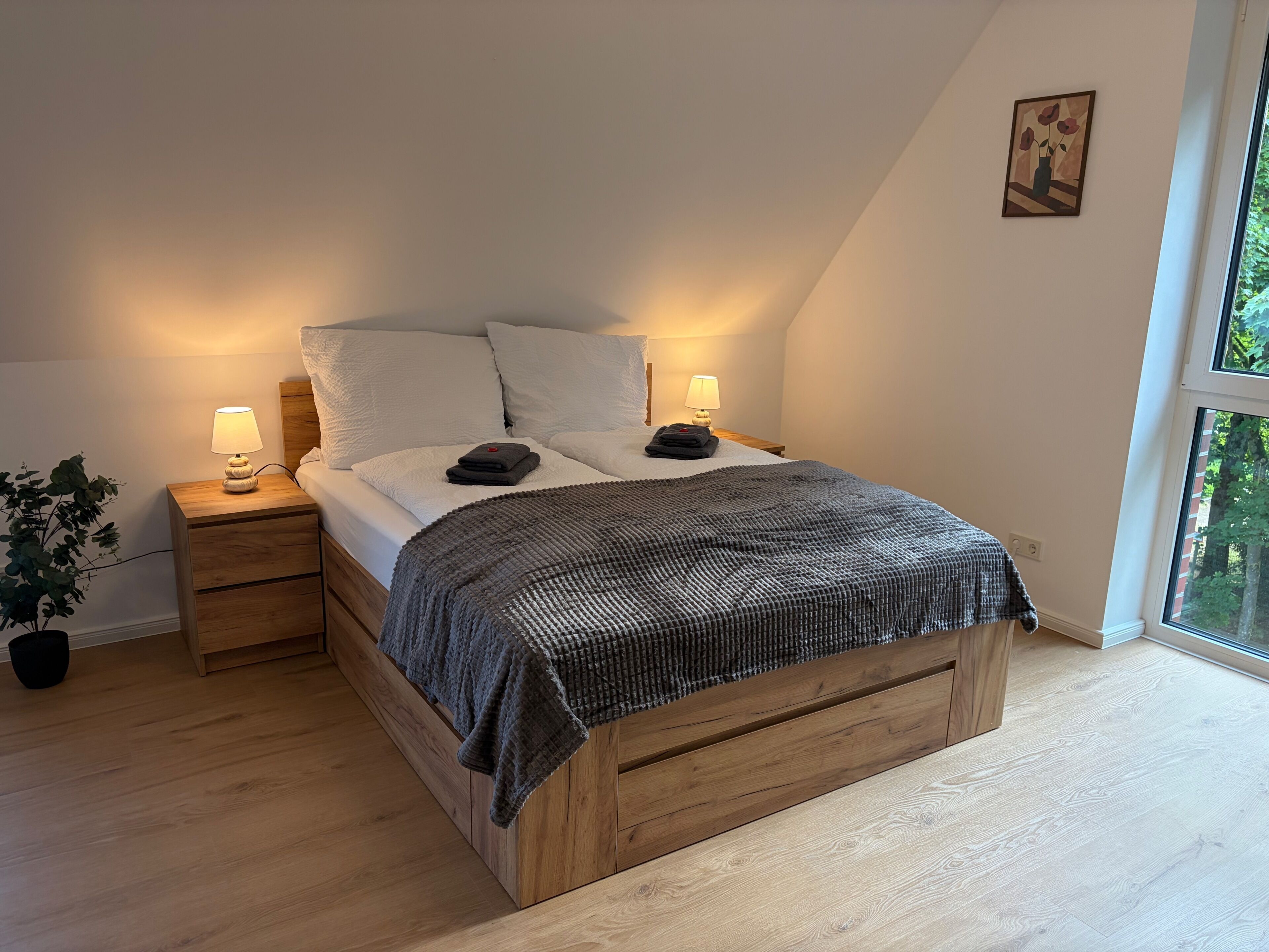 1 Schlafzimmer, WLAN, Bettwäsche