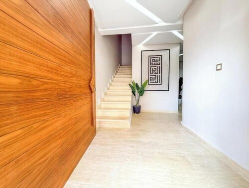 Luxury apartment with panoramic balcony